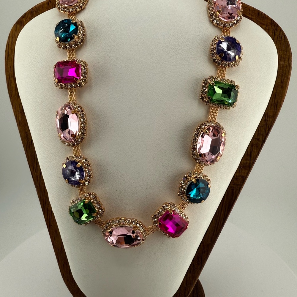 Multicolor Gemstone Necklace